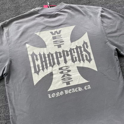[New] West Coast Choppers Vintage Tee (Gray)