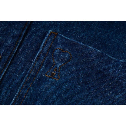 [New] Ami Paris Oversized Denim Longsleeve