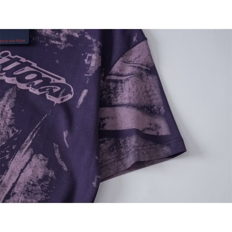 [New] Louis Vuitton Overprinted Tee