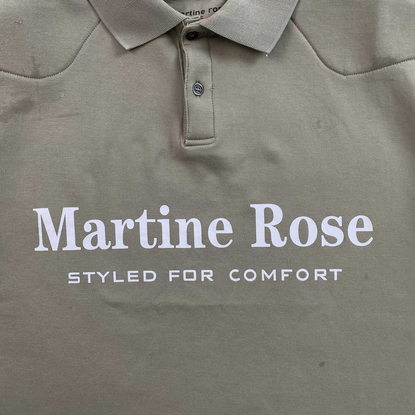 [New] Martine Rose Polo Shirt