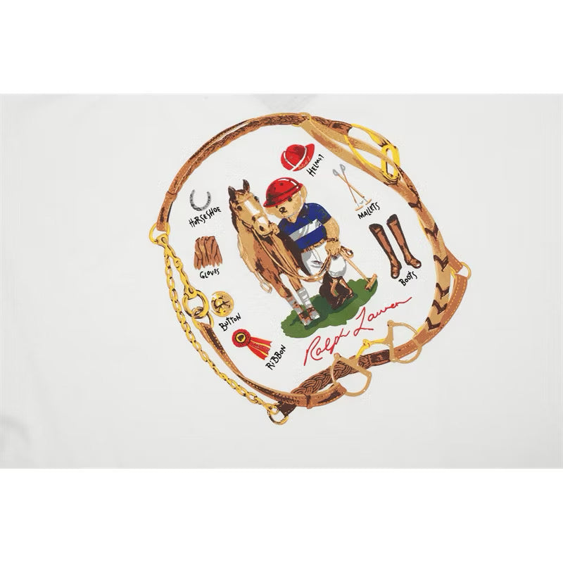 [New] Ralph Lauren Polo Bear Horse Graphic Tee