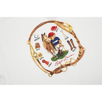 [New] Ralph Lauren Polo Bear Horse Graphic Tee