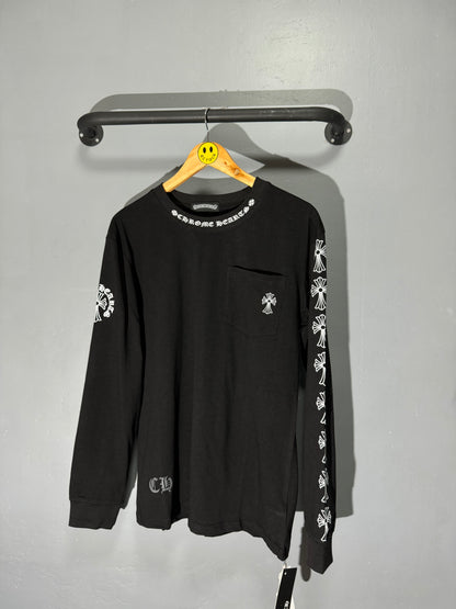 [New] Chrome Hearts Pocket Longsleeve Tee