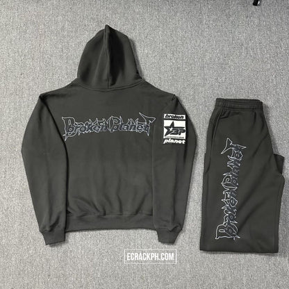 [New] Broken Planet 'Beware' Hoodie and Pants