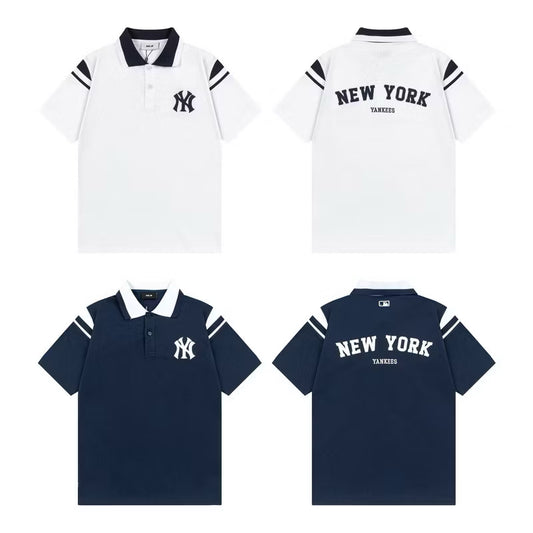 [New] MLB New York Yankees Polo Shirt
