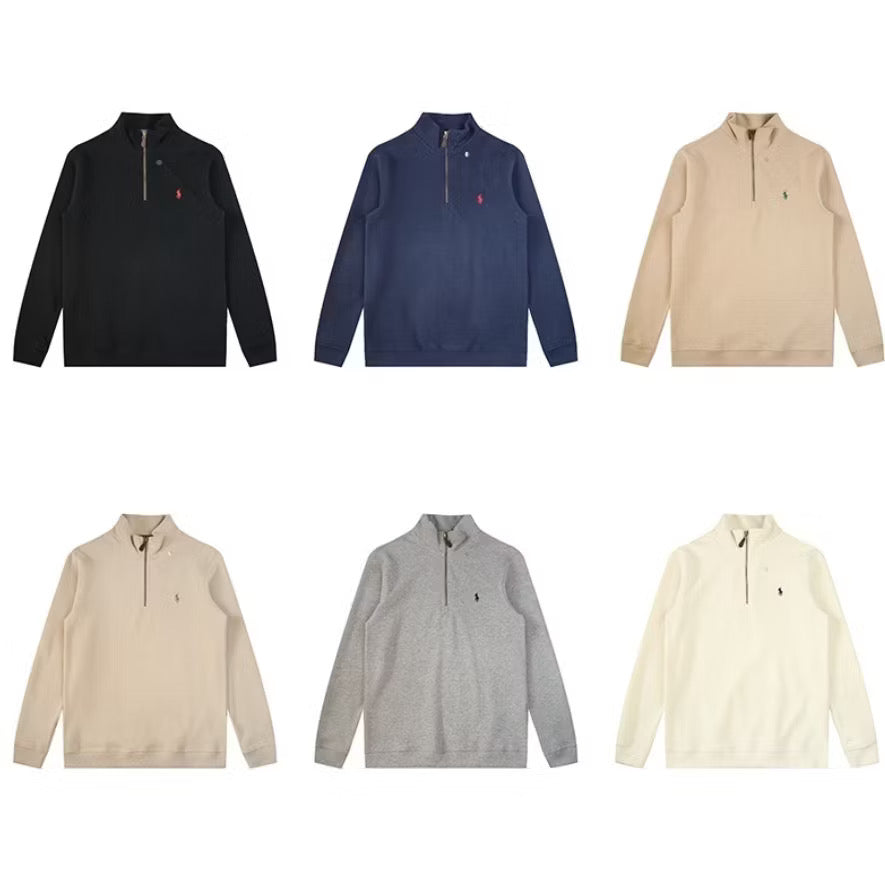 [New] Ralph Lauren Quarter Zip Sweater