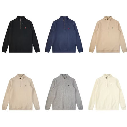 [New] Ralph Lauren Quarter Zip Sweater