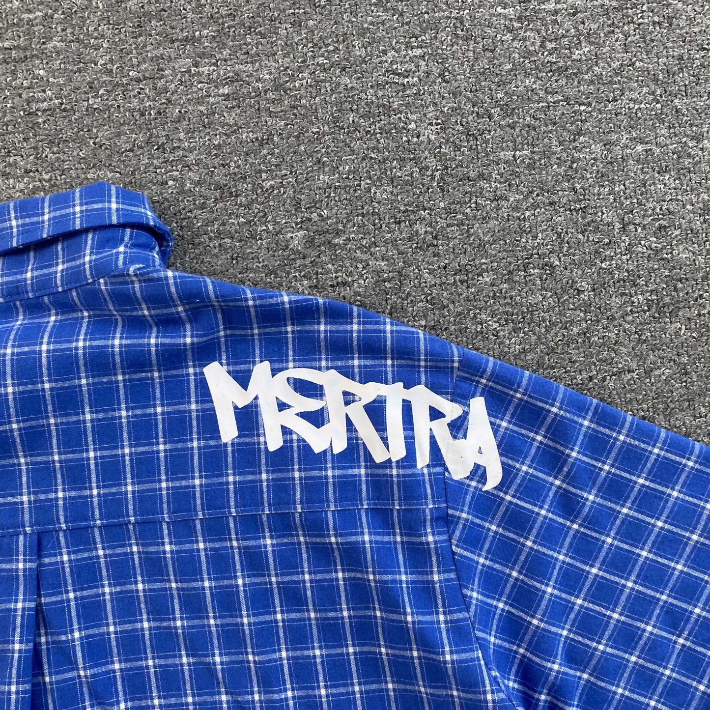 [New] Mertra Checkered Boxy Crop Polo