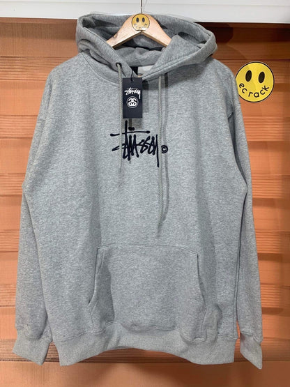 Stus/sy Embroidered Logo Hoodie