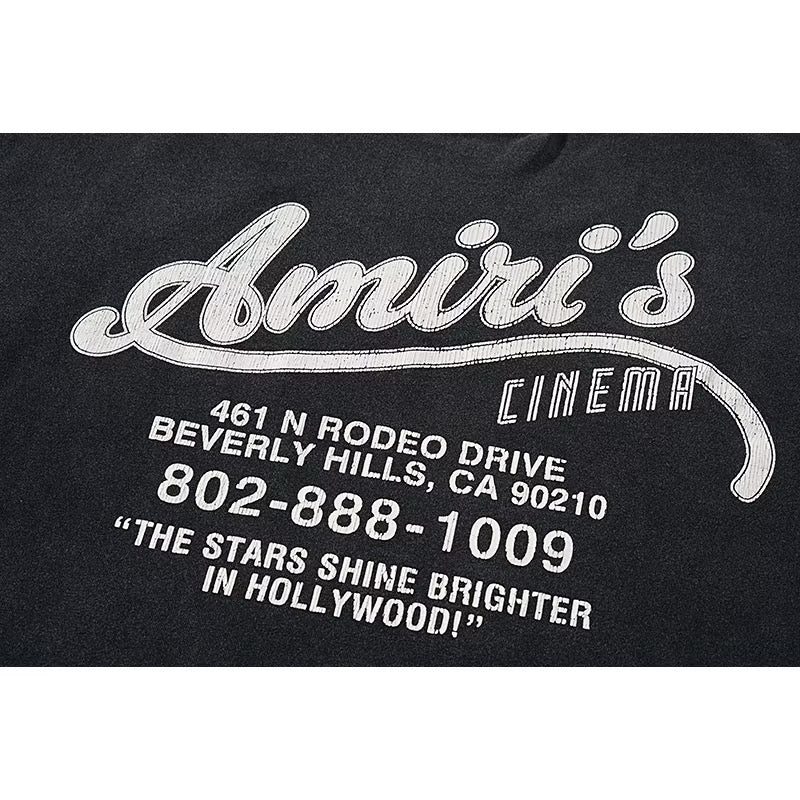 [New] Amiri 'Cinema' Washed Tee