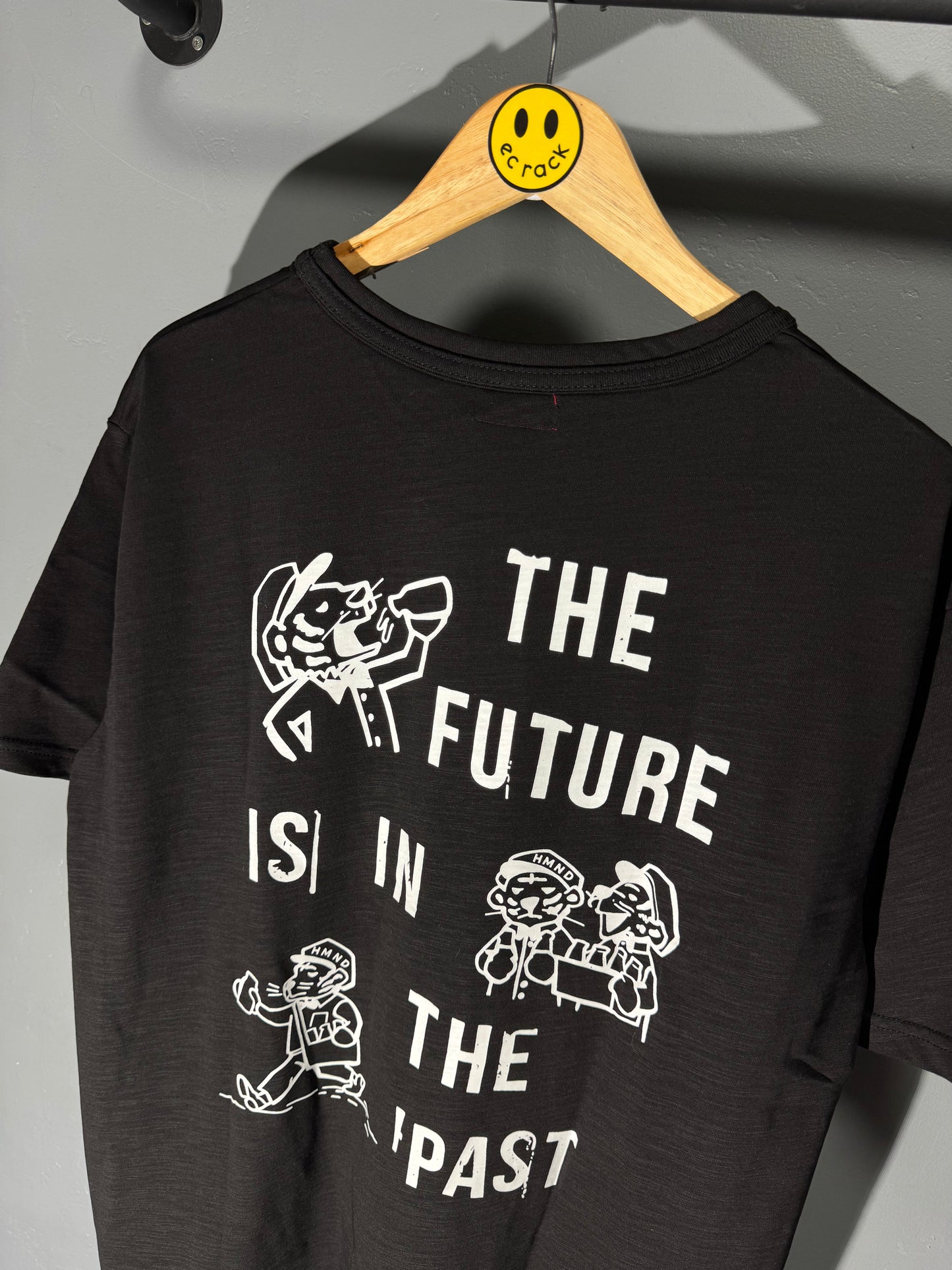 [New] Human Made ‘Future is in the Past’ Tee (Black)