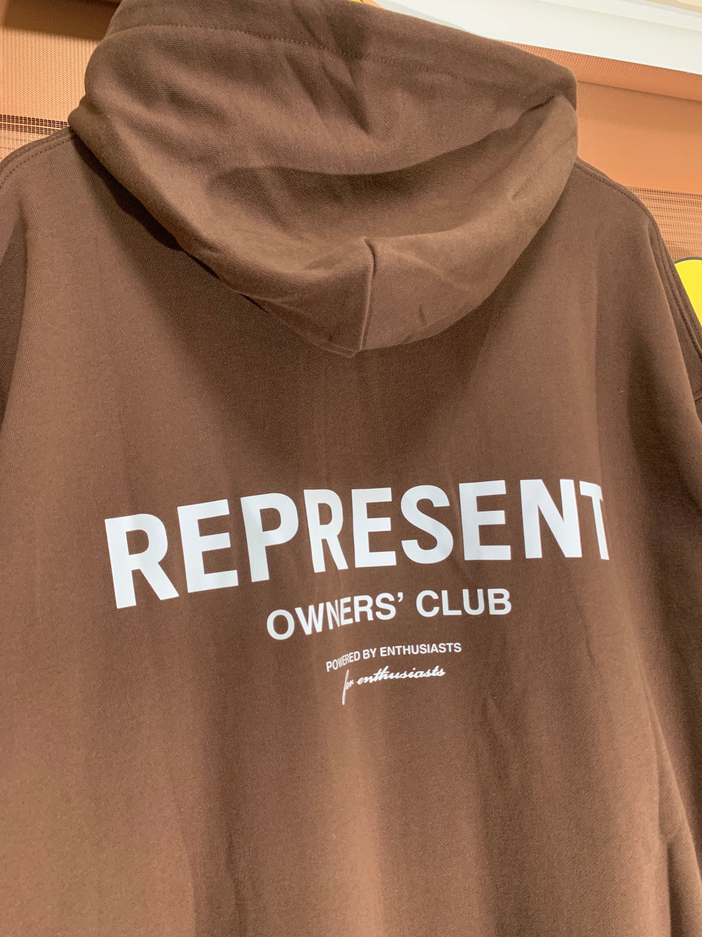 Represent Owners Club Hoodie (Brown)