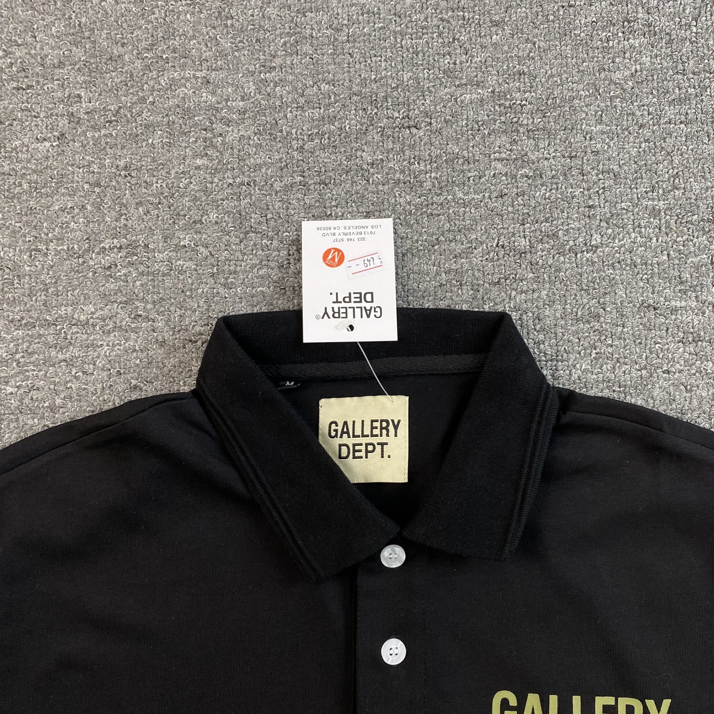 [New] Gallery Dept Button Polo Shirt