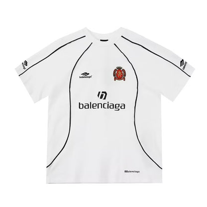 Balenciaga Football Jersey Tee (Black)