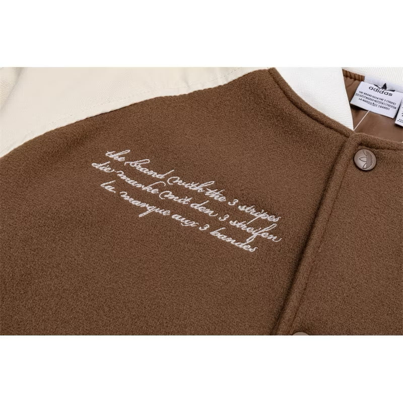 [New] Adidas College Varsity Jacket