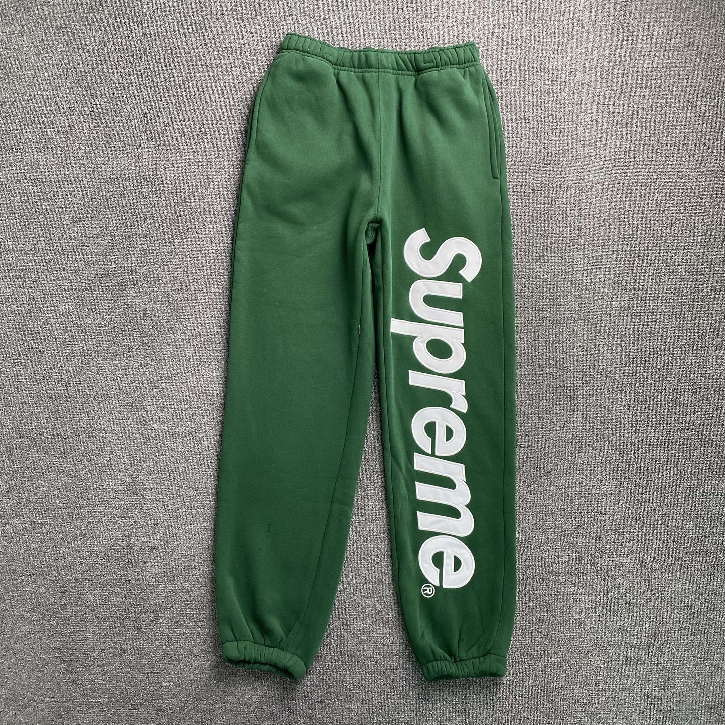 [New] Supreme Satin Applique Sweatpants