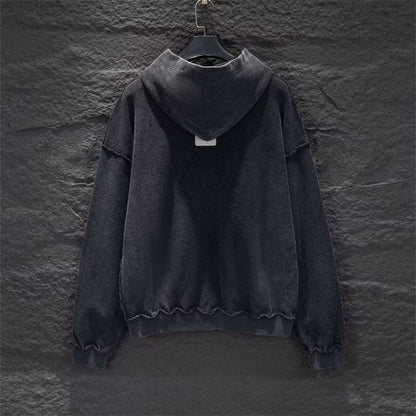 [New] Balenciaga Washed Zip Up Hoodie