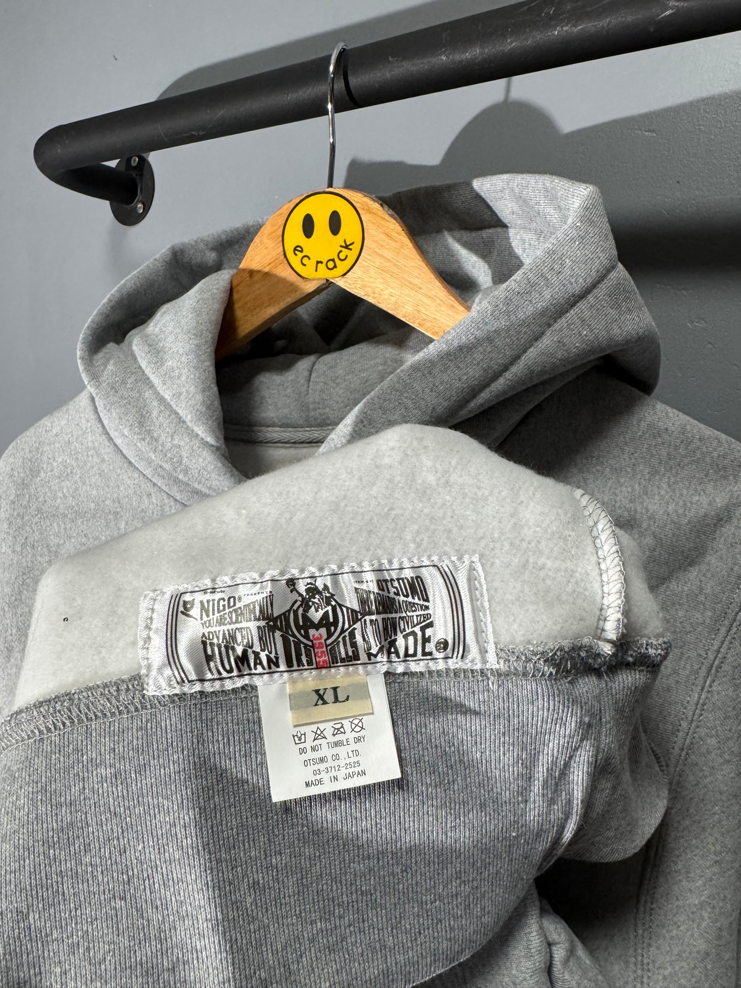 [New] Human Made ‘Futuristic’ Hoodie (Gray)