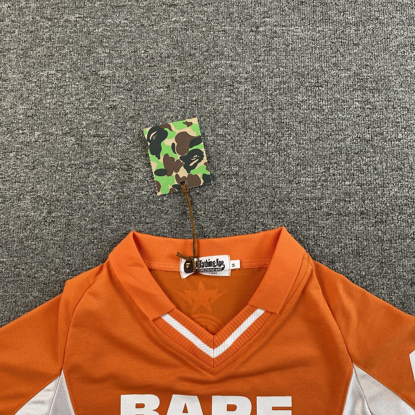 [New] Bape Football Jersey Tee