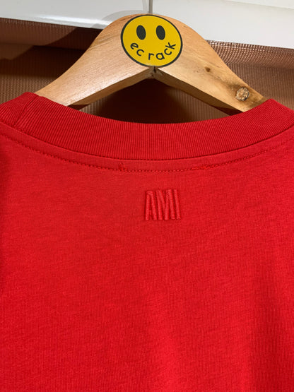 Ami Heart Logo Tee (Red)