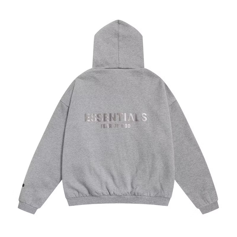 [New] Essentials Fear of God Classic Zip Up Hoodie