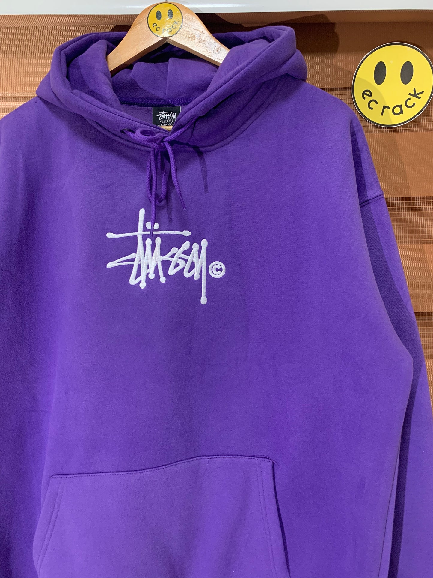 Stus/sy Embroidered Logo Hoodie