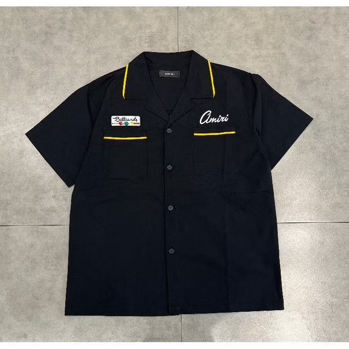 [New] Amiri Billiards Camp Shirt