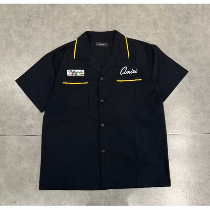 [New] Amiri Billiards Camp Shirt
