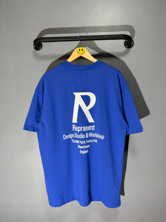 [New] Represent 'Studio' Tee (Blue)