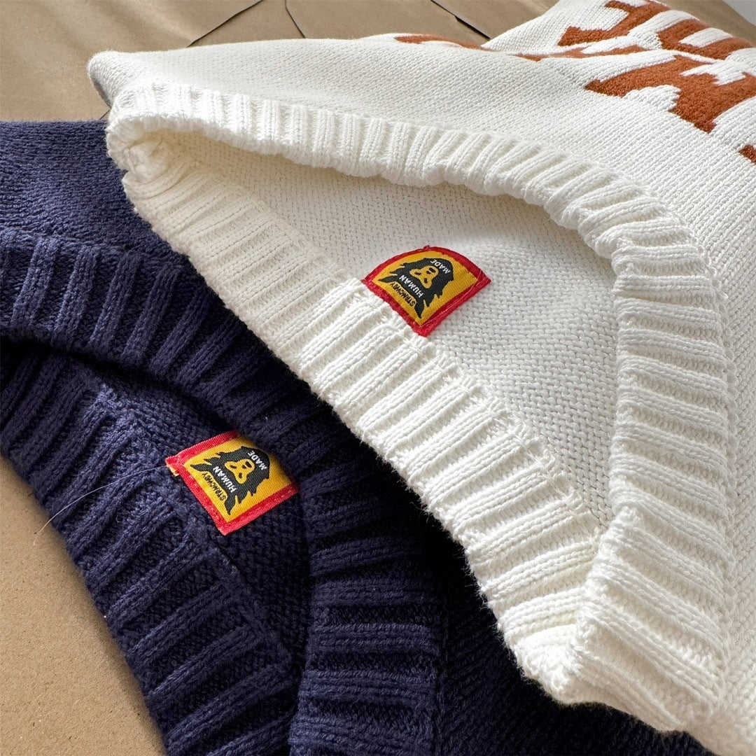 [New] Human Made ‘Dog’ Knitted Sweater