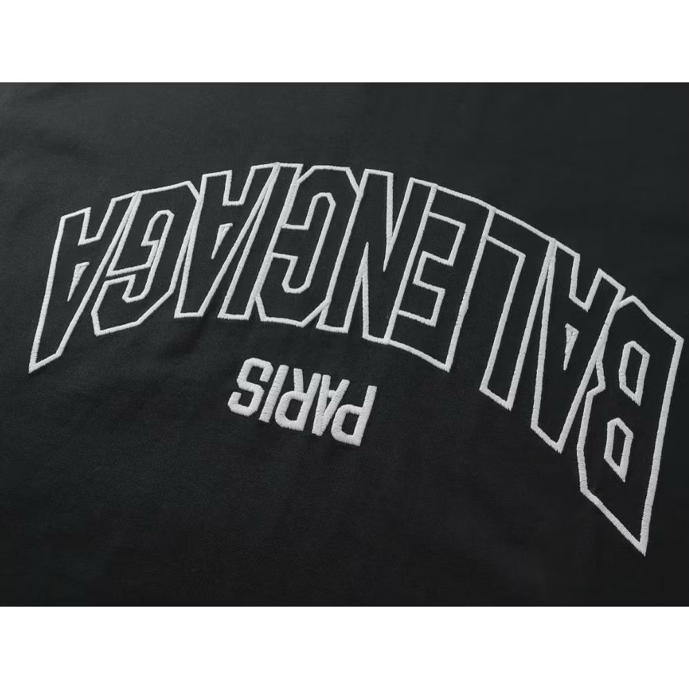 [New] Balenciaga Embroidered Logo Tee