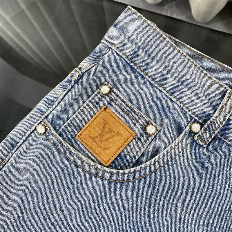 [New] Louis Vuitton Wide Leg Jeans