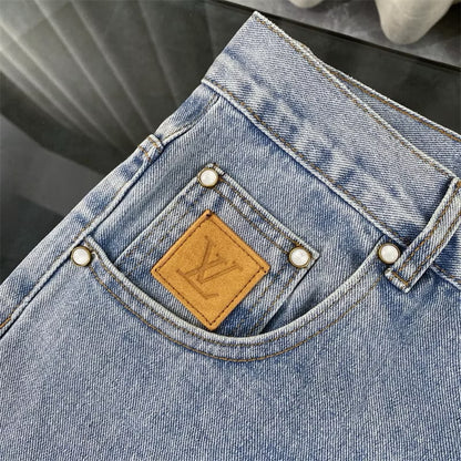 [New] Louis Vuitton Wide Leg Jeans