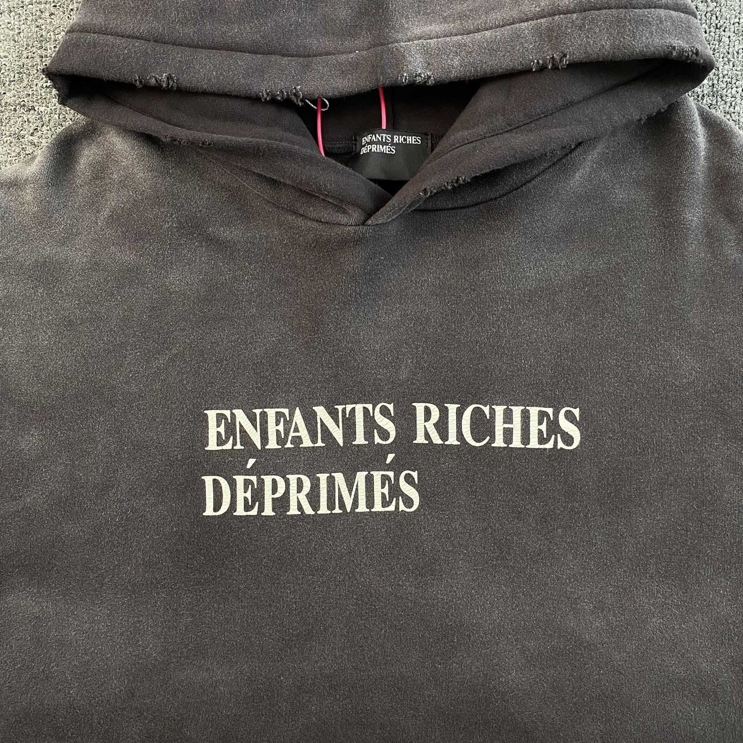 [New] Enfants Riches Deprimes Distressed Hoodie