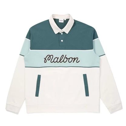 [New] Malbon Rugby Longsleeve Sweater