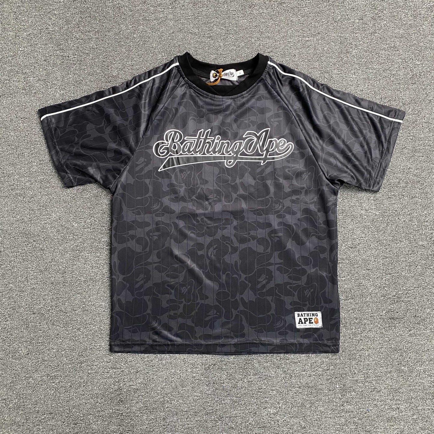 [New] Bape ‘93’ Football Jersey Tee