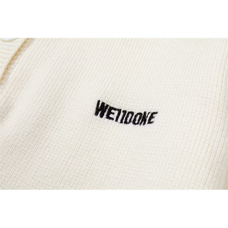 [New] Welldone Half Button Knit Sweater