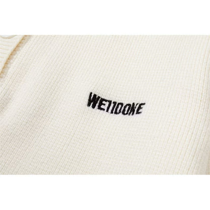 [New] Welldone Half Button Knit Sweater