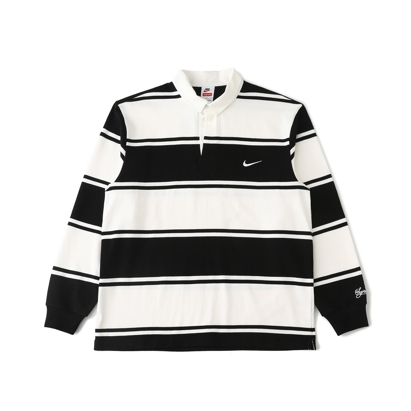 [New] Supreme x Nike Rugby Polo Shirt Longsleeve