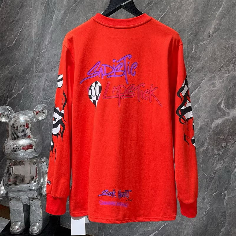 [New] Chrome Hearts 'Lipstick' Longsleeve Tee