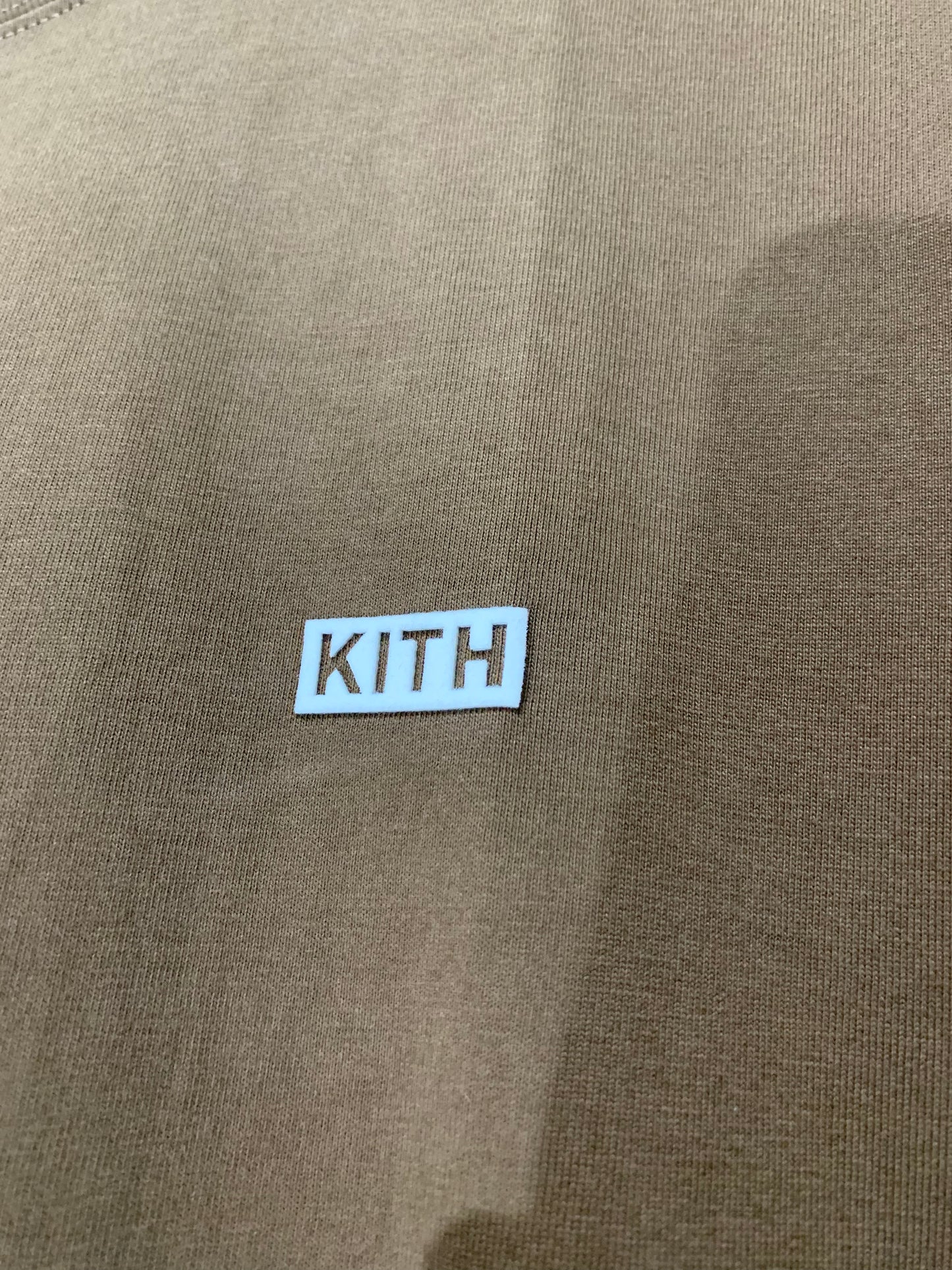 Kith Basic Logo Tee (Brown)