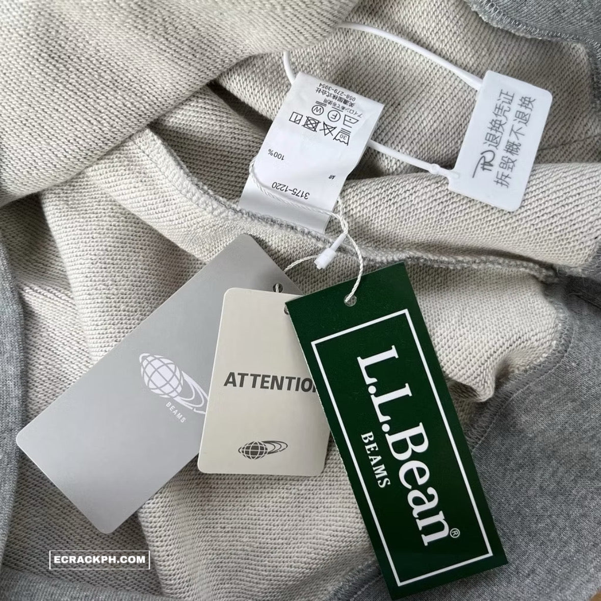 [New] LL Bean Box Logo Hoodie