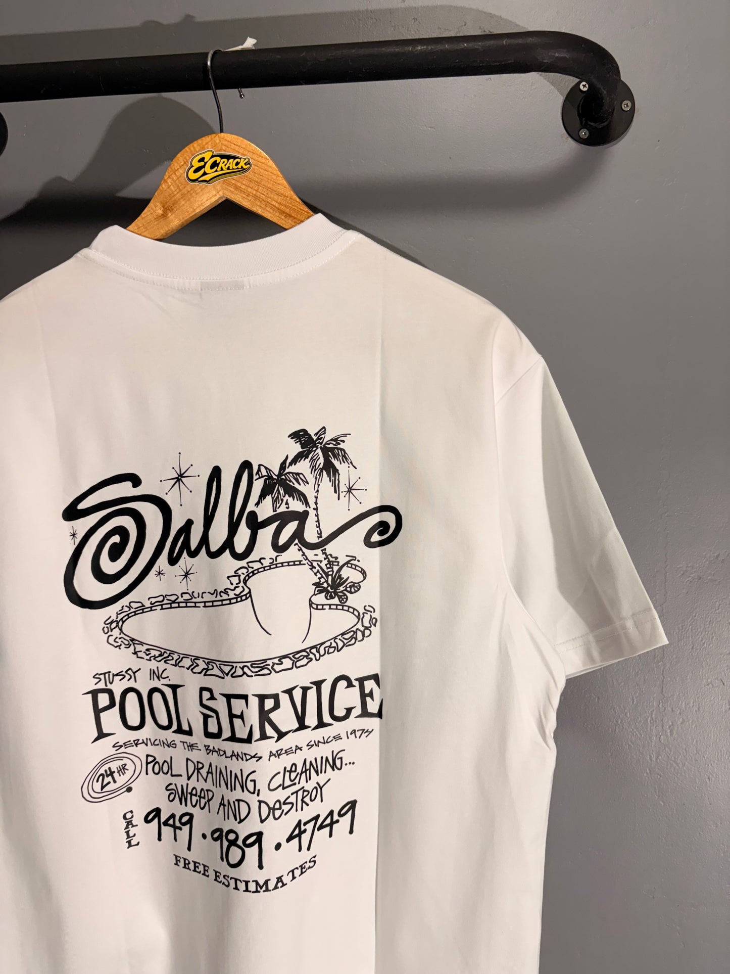 [New] Stussy 'Salba' Graphic Tee (White)