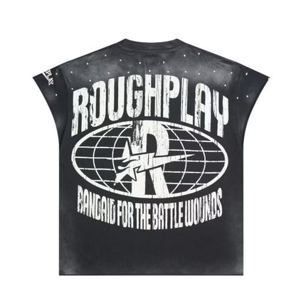 [New] Roughplay Eyes Oversized Sleeveless Tee