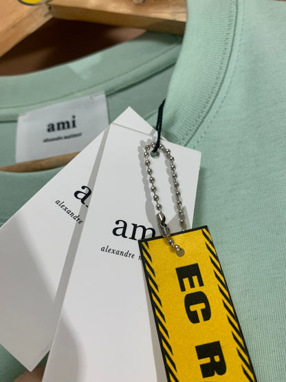 Ami Heart Logo Tee (Mint Green)