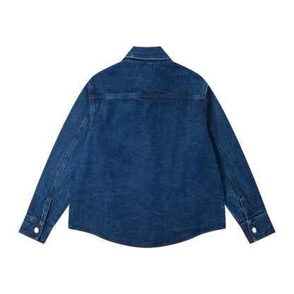 [New] Ami Paris Oversized Denim Longsleeve