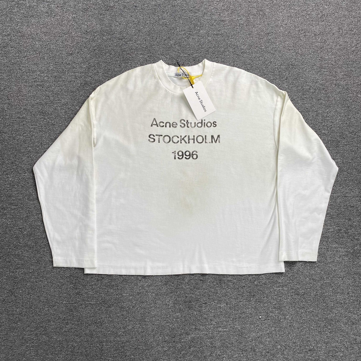 [New] Acne Studios '1996' Longsleeve Tee
