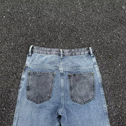 [New] Drew House Vintage Color Block Denim Jeans