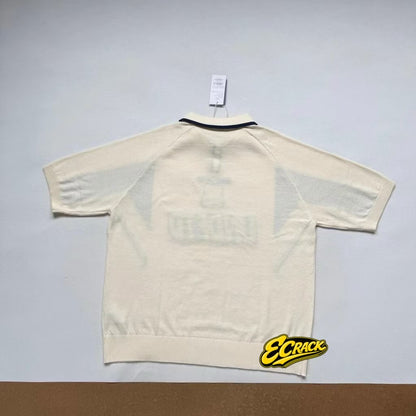 [New] Undefeated Football Knit Polo Shirt