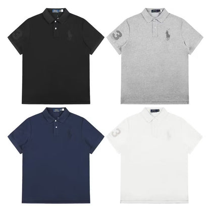 [New] Ralph Lauren Big Pony '03' Logo Polo Shirt